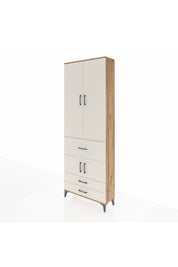 Arges Dolap 5 Raflı 3 Çekmeceli 4 Kapaklı 88x30x243 - S33M089V7A