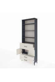 Arges Dolap 5 Raflı 3 Çekmeceli 2 Kapaklı 88x30x243 - S33M090V4A