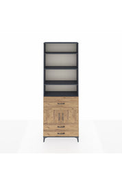 Arges Dolap 5 Raflı 3 Çekmeceli 2 Kapaklı 88x30x243 - S33M090V6A