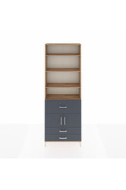 Arges Dolap 5 Raflı 3 Çekmeceli 2 Kapaklı 88x30x243 - S33M090V8A