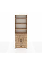 Arges Dolap 5 Raflı 3 Çekmeceli 2 Kapaklı 88x30x243 - S33M090V9A