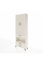 Arges Dolap 5 Raflı 3 Çekmeceli 2 Kapaklı 88x30x243 - S33M091V1A