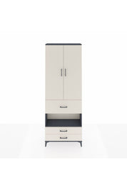 Arges Dolap 5 Raflı 3 Çekmeceli 2 Kapaklı 88x30x243 - S33M091V4A
