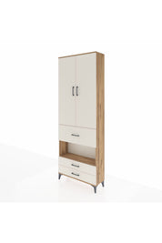 Arges Dolap 5 Raflı 3 Çekmeceli 2 Kapaklı 88x30x243 - S33M091V7A
