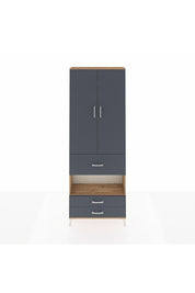 Arges Dolap 5 Raflı 3 Çekmeceli 2 Kapaklı 88x30x243 - S33M091V8A
