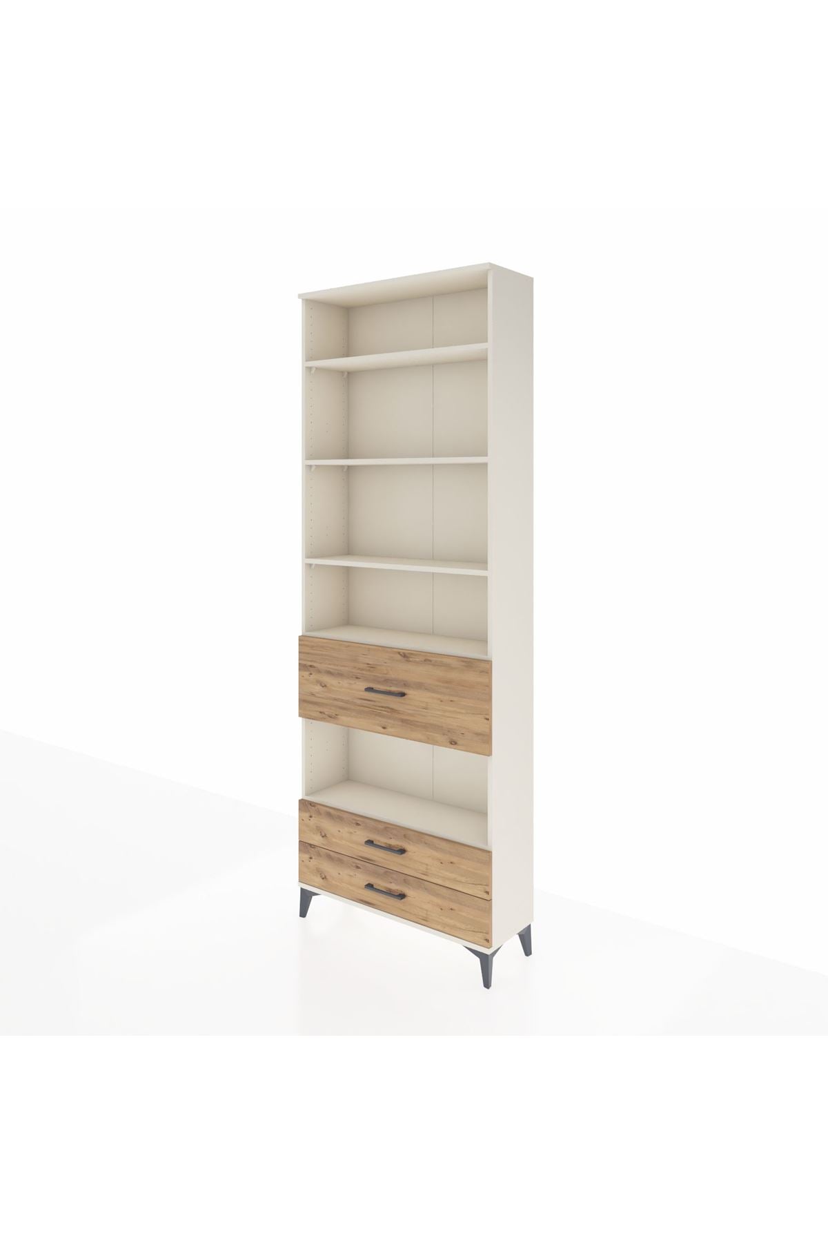Arges Dolap 5 Raflı 3 Çekmeceli 88x30x243 - S33M092V3A