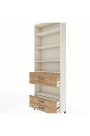 Arges Dolap 5 Raflı 3 Çekmeceli 88x30x243 - S33M092V3A