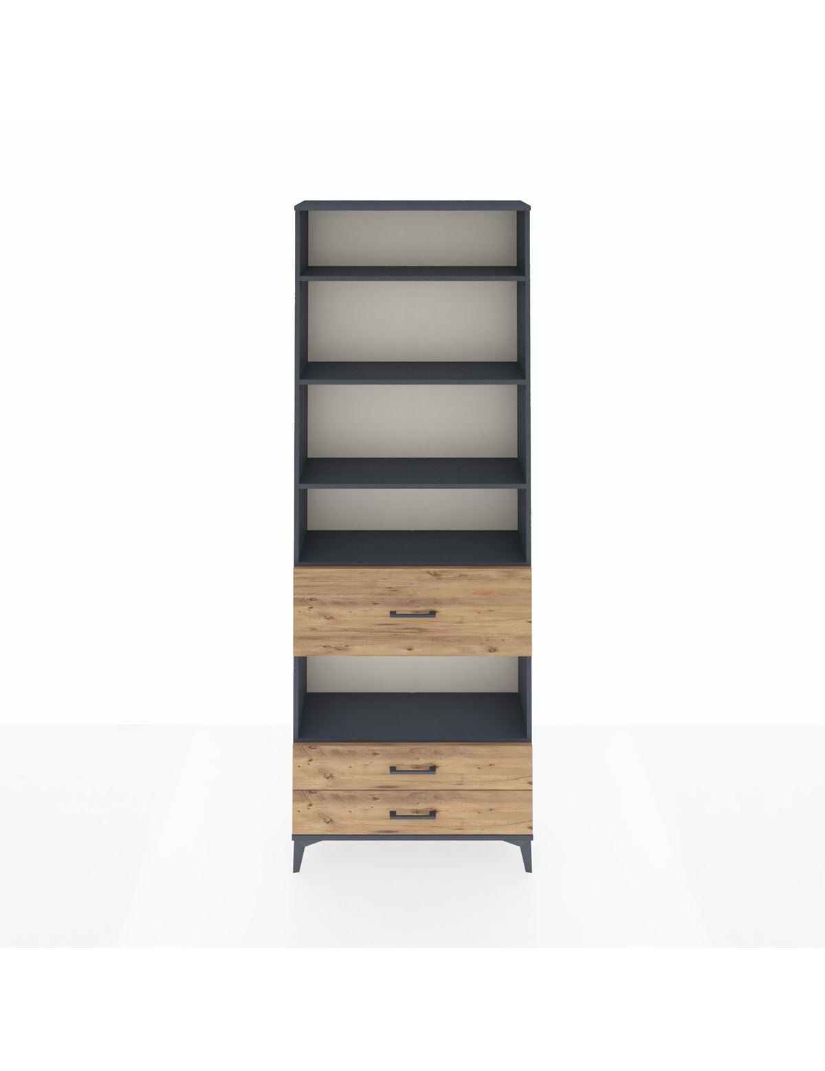 Arges Dolap 5 Raflı 3 Çekmeceli 88x30x243 - S33M092V6A