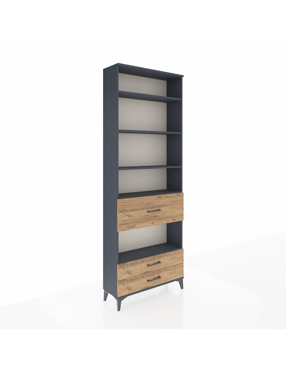 Arges Dolap 5 Raflı 3 Çekmeceli 88x30x243 - S33M092V6A