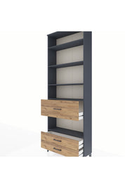 Arges Dolap 5 Raflı 3 Çekmeceli 88x30x243 - S33M092V6A