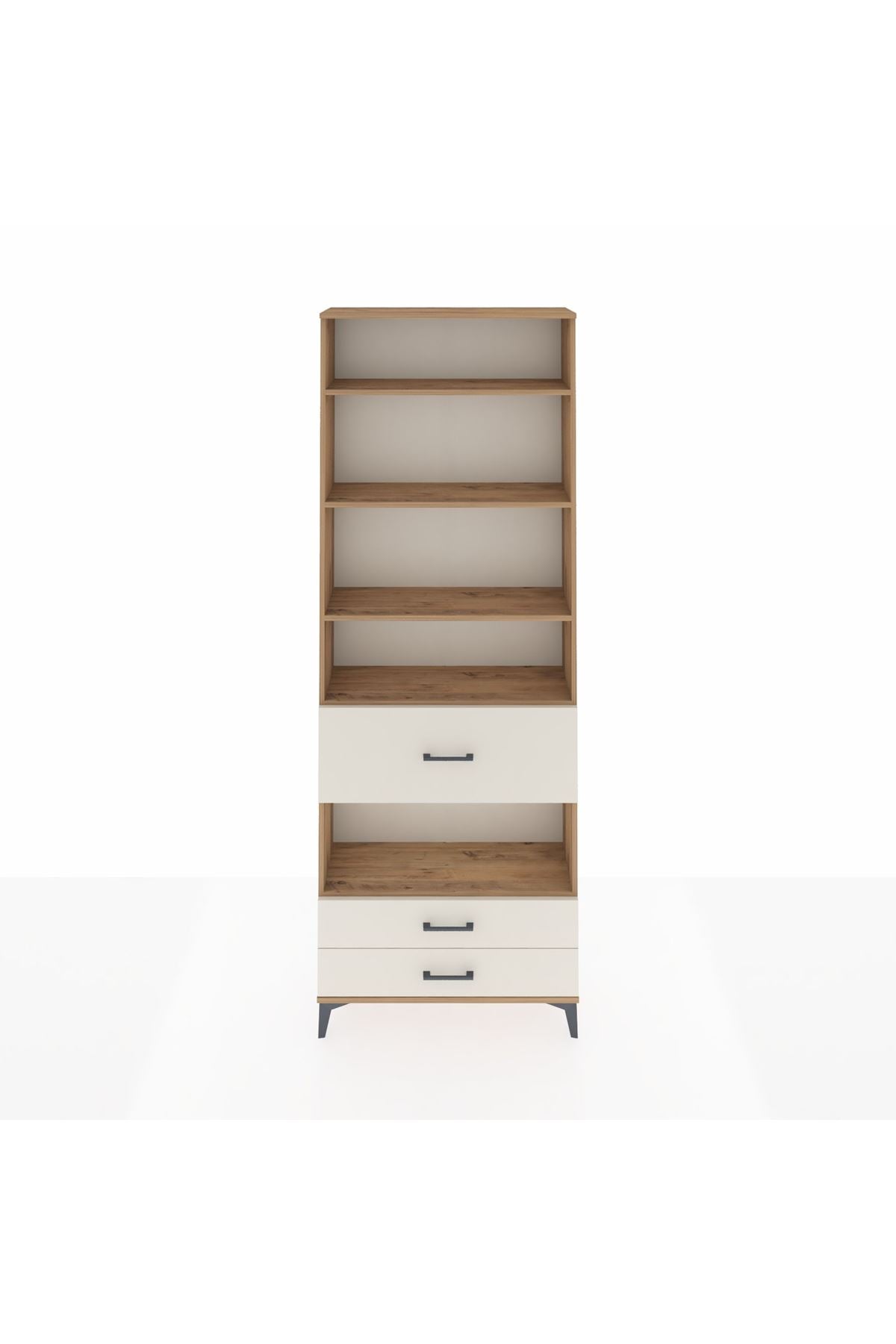 Arges Dolap 5 Raflı 3 Çekmeceli 88x30x243 - S33M092V7A