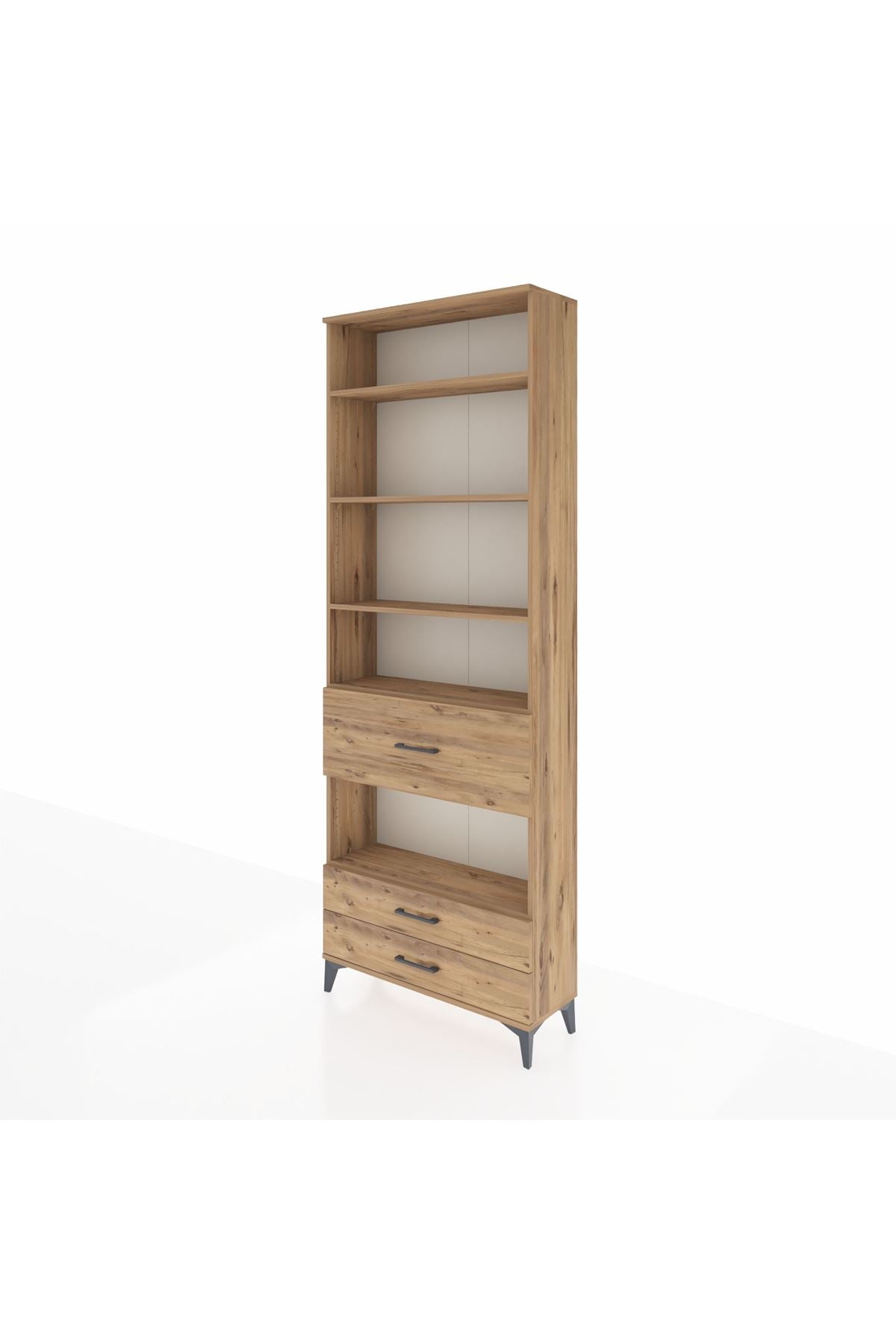 Arges Dolap 5 Raflı 3 Çekmeceli 88x30x243 - S33M092V9A