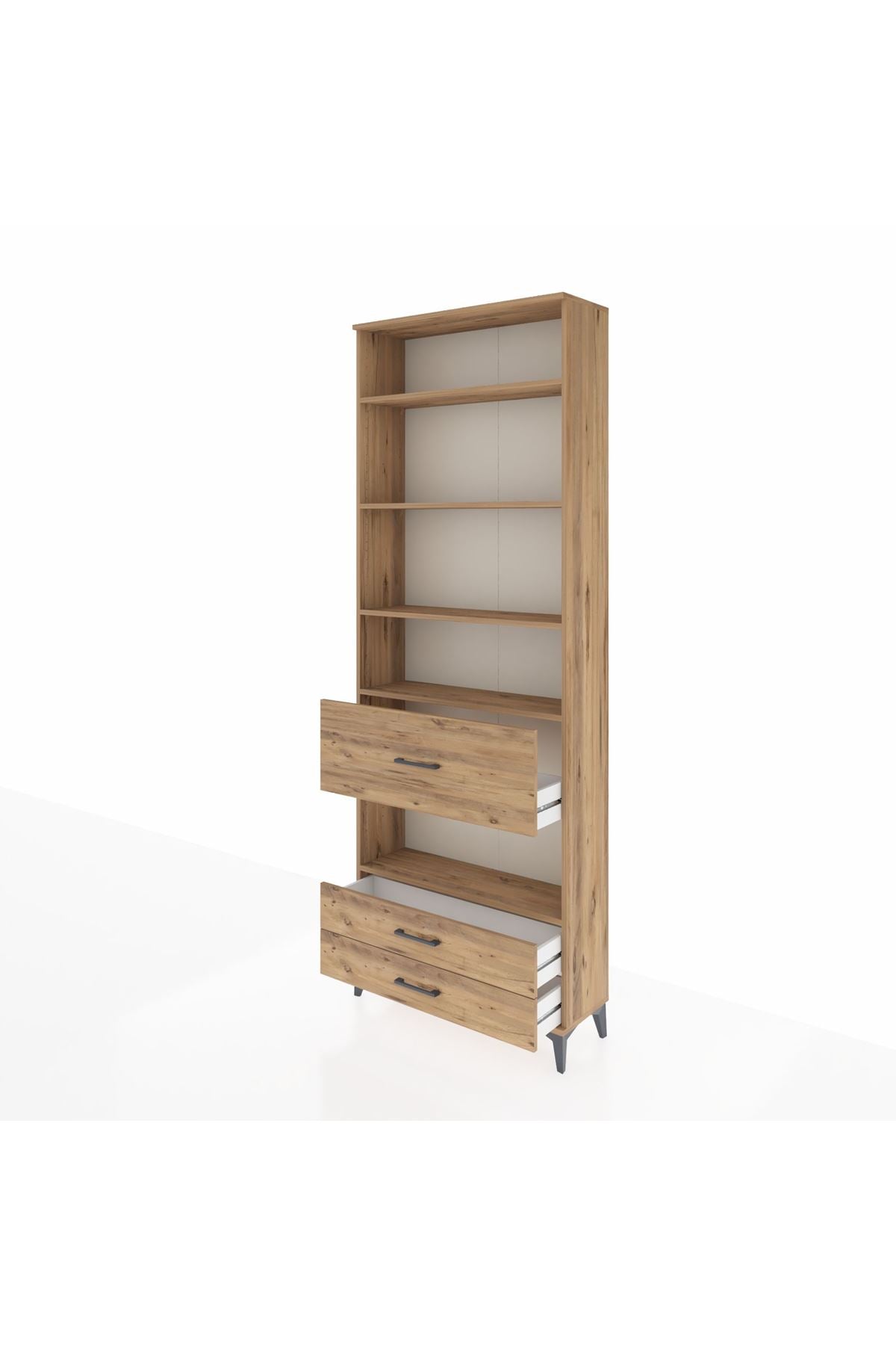 Arges Dolap 5 Raflı 3 Çekmeceli 88x30x243 - S33M092V9A