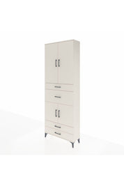 Arges Dolap 4 Raflı 4 Çekmeceli 4 Kapaklı 88x30x243 - S33M093V1A