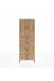 Arges Dolap 4 Raflı 4 Çekmeceli 4 Kapaklı 88x30x243 - S33M093V3A