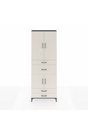 Arges Dolap 4 Raflı 4 Çekmeceli 4 Kapaklı 88x30x243 - S33M093V4A