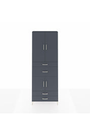 Arges Dolap 4 Raflı 4 Çekmeceli 4 Kapaklı 88x30x243 - S33M093V5A