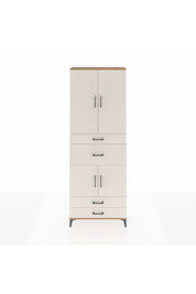 Arges Dolap 4 Raflı 4 Çekmeceli 4 Kapaklı 88x30x243 - S33M093V7A