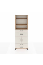 Arges Dolap 4 Raflı 4 Çekmeceli 2 Kapaklı 88x30x243 - S33M094V7A