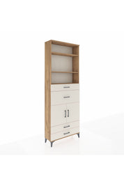 Arges Dolap 4 Raflı 4 Çekmeceli 2 Kapaklı 88x30x243 - S33M094V7A
