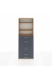 Arges Dolap 4 Raflı 4 Çekmeceli 2 Kapaklı 88x30x243 - S33M094V8A
