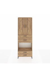 Arges Dolap 4 Raflı 4 Çekmeceli 2 Kapaklı 88x30x243 - S33M095V9A