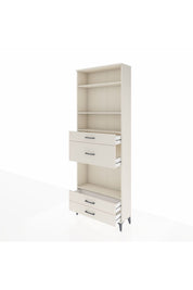 Arges Dolap 4 Raflı 4 Çekmeceli 88x30x243 - S33M096V1A
