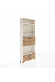 Arges Dolap 4 Raflı 4 Çekmeceli 88x30x243 - S33M096V3A
