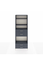Arges Dolap 4 Raflı 4 Çekmeceli 88x30x243 - S33M096V5A