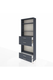 Arges Dolap 4 Raflı 4 Çekmeceli 88x30x243 - S33M096V5A