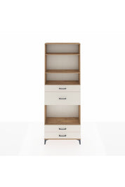 Arges Dolap 4 Raflı 4 Çekmeceli 88x30x243 - S33M096V7A