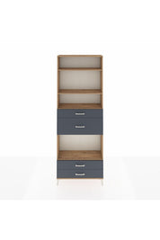 Arges Dolap 4 Raflı 4 Çekmeceli 88x30x243 - S33M096V8A