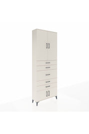 Arges Dolap 3 Raflı 5 Çekmeceli 4 Kapaklı 88x30x243 - S33M097V1A