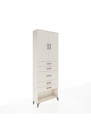 Arges Dolap 3 Raflı 5 Çekmeceli 2 Kapaklı 88x30x243 - S33M099V1A