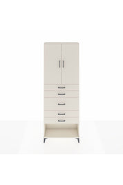 Arges Dolap 3 Raflı 5 Çekmeceli 2 Kapaklı 88x30x243 - S33M099V1A