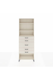 Arges Dolap 3 Raflı 5 Çekmeceli 88x30x243 - S33M100V1A