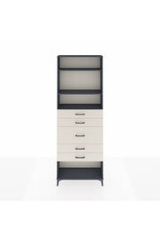 Arges Dolap 3 Raflı 5 Çekmeceli 88x30x243 - S33M100V4A