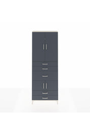 Arges Dolap 4 Raflı 5 Çekmeceli 4 Kapaklı 88x30x243 - S33M101V2A