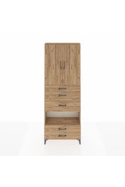 Arges Dolap 4 Raflı 5 Çekmeceli 2 Kapaklı 88x30x243 - S33M103V9A