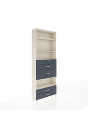 Arges Dolap 4 Raflı 5 Çekmeceli 88x30x243 - S33M104V2A