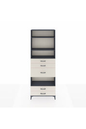 Arges Dolap 4 Raflı 5 Çekmeceli 88x30x243 - S33M104V4A