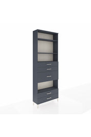 Arges Dolap 4 Raflı 5 Çekmeceli 88x30x243 - S33M104V5A