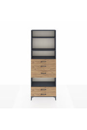 Arges Dolap 4 Raflı 5 Çekmeceli 88x30x243 - S33M104V6A