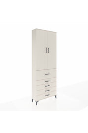 Arges Dolap 4 Raflı 5 Çekmeceli 2 Kapaklı 88x30x243 - S33M105V1A
