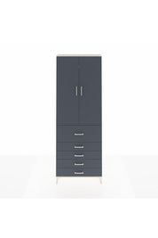 Arges Dolap 4 Raflı 5 Çekmeceli 2 Kapaklı 88x30x243 - S33M105V2A