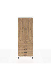 Arges Dolap 4 Raflı 5 Çekmeceli 2 Kapaklı 88x30x243 - S33M105V3A