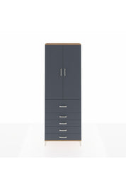 Arges Dolap 4 Raflı 5 Çekmeceli 2 Kapaklı 88x30x243 - S33M105V8A