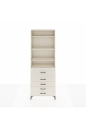 Arges Dolap 4 Raflı 5 Çekmeceli 88x30x243 - S33M106V1A