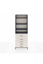 Arges Dolap 4 Raflı 5 Çekmeceli 88x30x243 - S33M106V4A