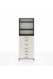 Arges Dolap 3 Raflı 7 Çekmeceli 88x30x243 - S33M108V4A